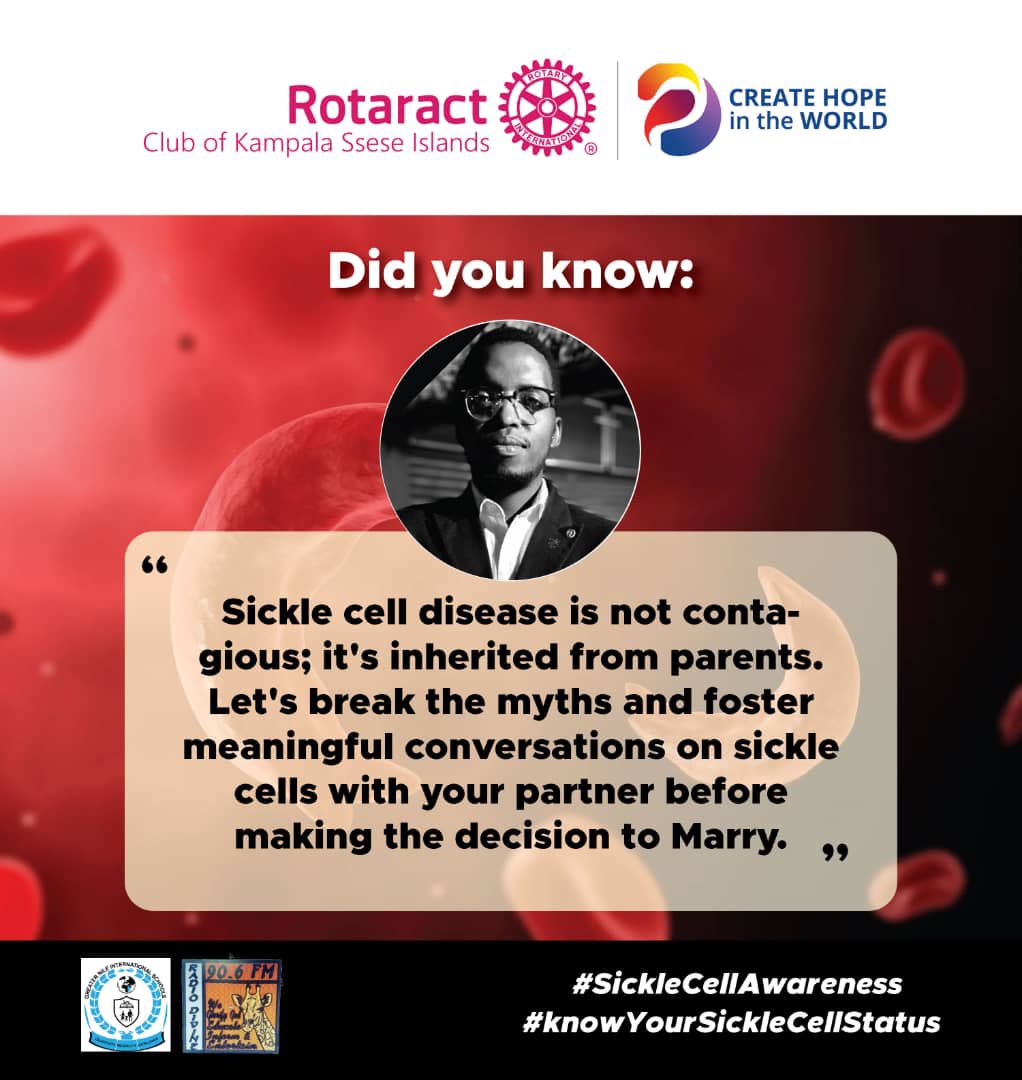 RctKlaSsese1's tweet photo. Did you know ?
#KnowYourSicklecellStatus
#SickleCellAwareness
#SailorsCreatingHope https://t.co/ciitOC9Vr4