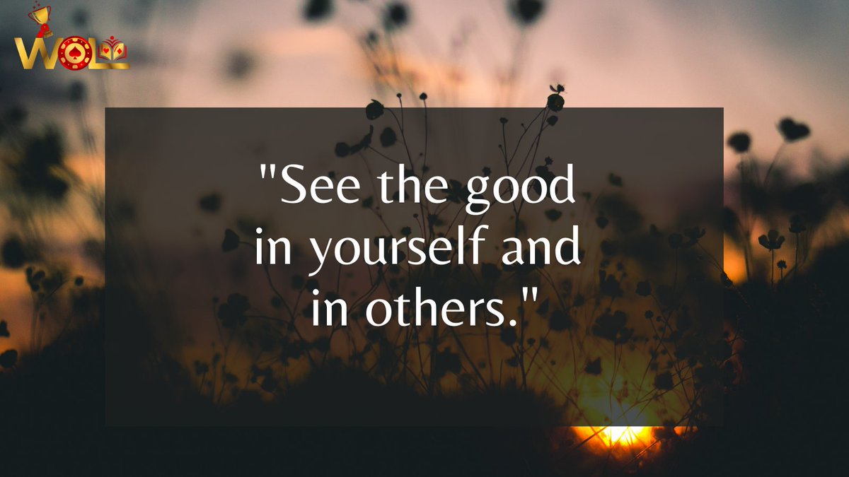 WinorLearn247's tweet photo. See the good in yourself and in others.#success #inspirational #quoteoftheday https://t.co/Jk84MbZfL3