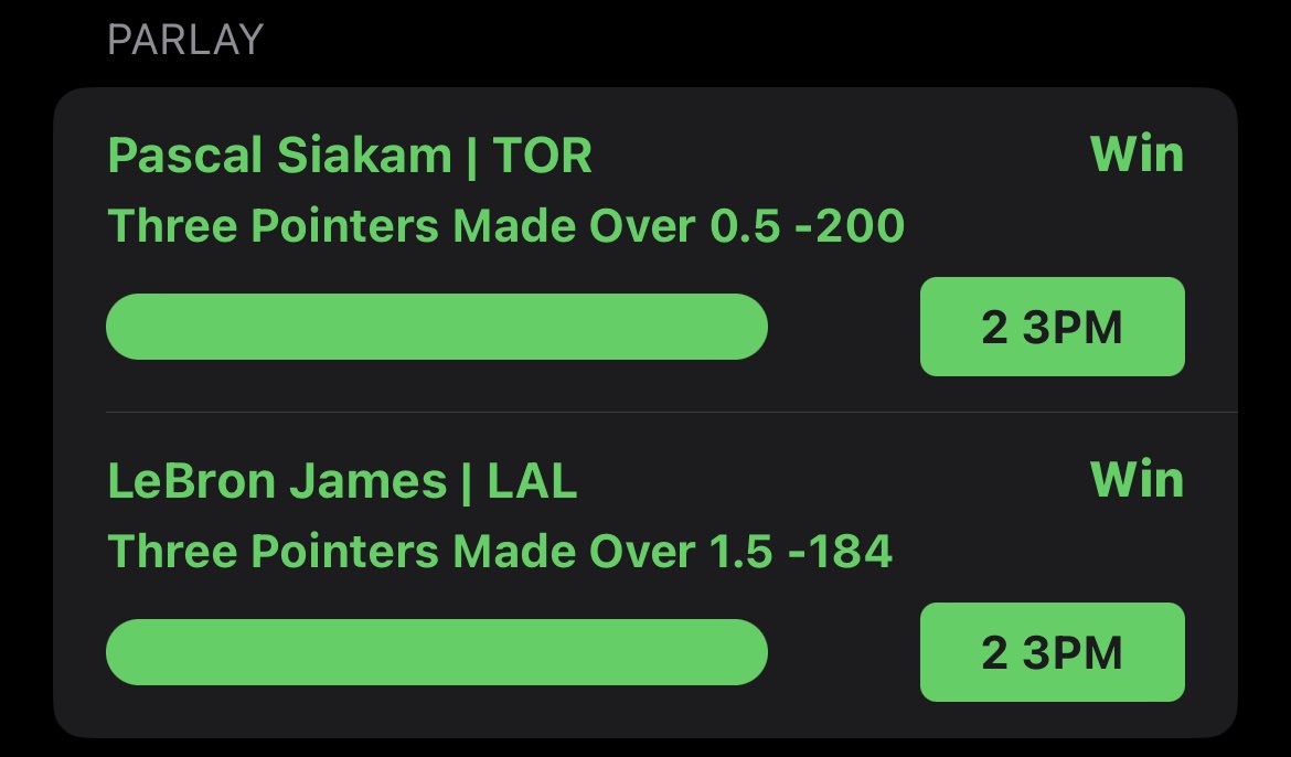 OddFatherDub's tweet photo. Took a while but it looks beautiful in Green ✅ love this app @optimal_bets https://t.co/v8hX1rcdvd