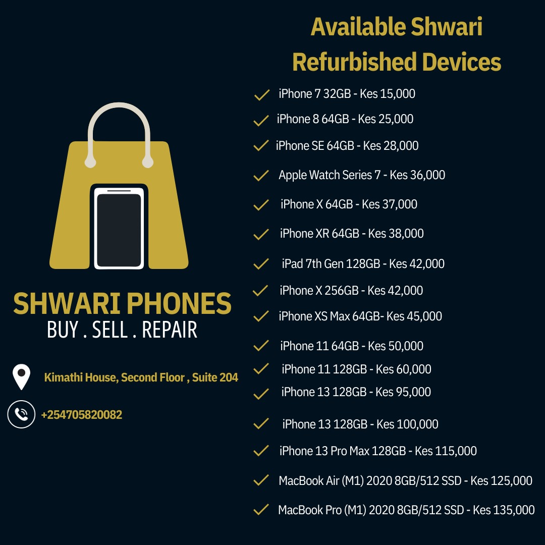 ShwariPhones's tweet photo. At whatever budget, we got you! 😃

Call us today or visit Kimathi House, Suite 204 https://t.co/m25pzWTA7w