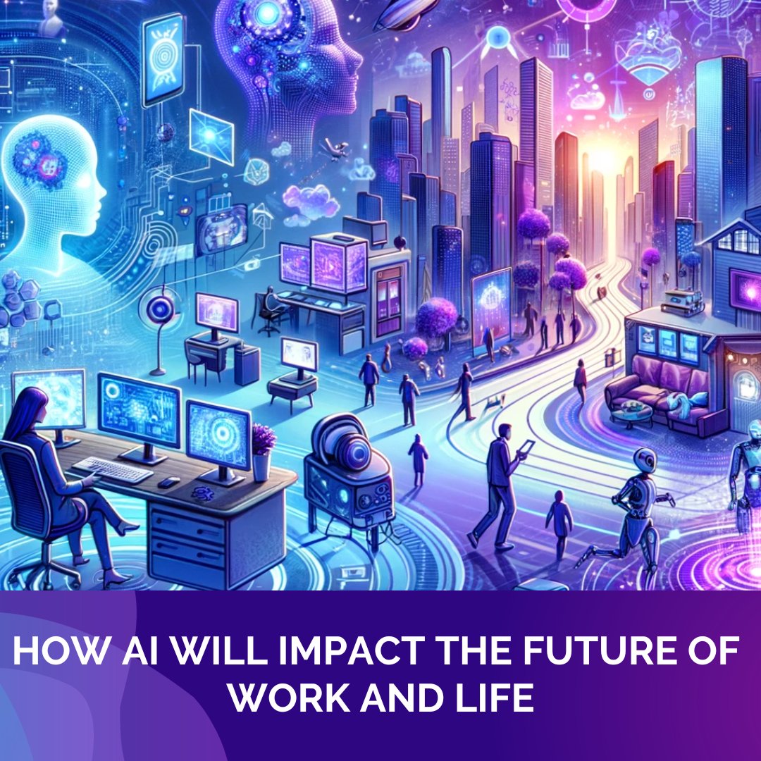 AI's shaping a future where work gets smarter and life becomes more tailored. Think automation in industries, personalized experiences, and even AI-powered healthcare. It's not just about technology; it's about redefining how we operate daily.