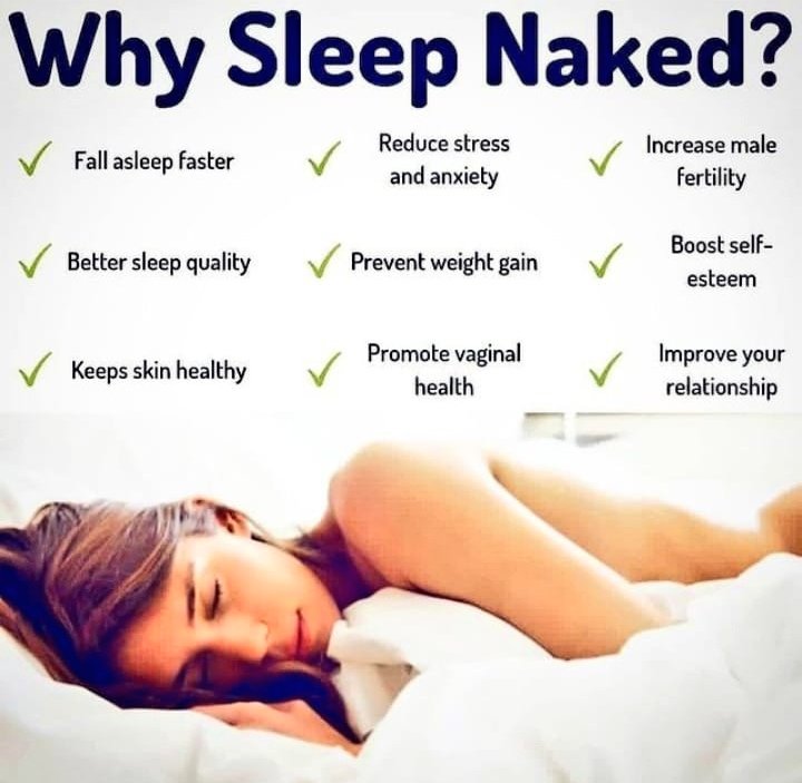 Why sleep naked