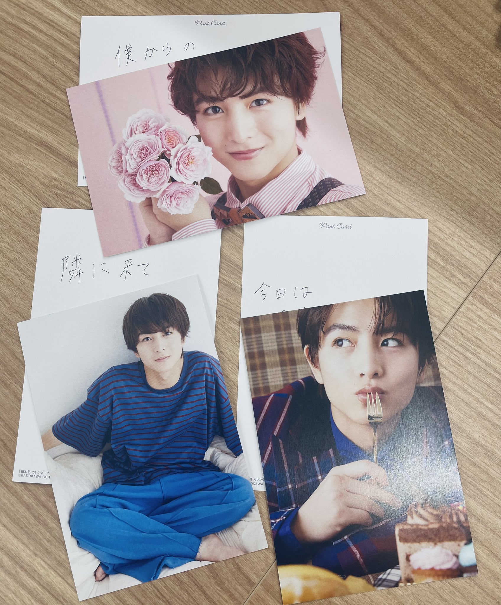 柏木悠カレンダーブック2024-2025公式&月刊ザテレビジョン 柏木悠連載 柏木悠カレンダーブック2024-2025公式&月刊ザテレビジョン 柏木悠連載