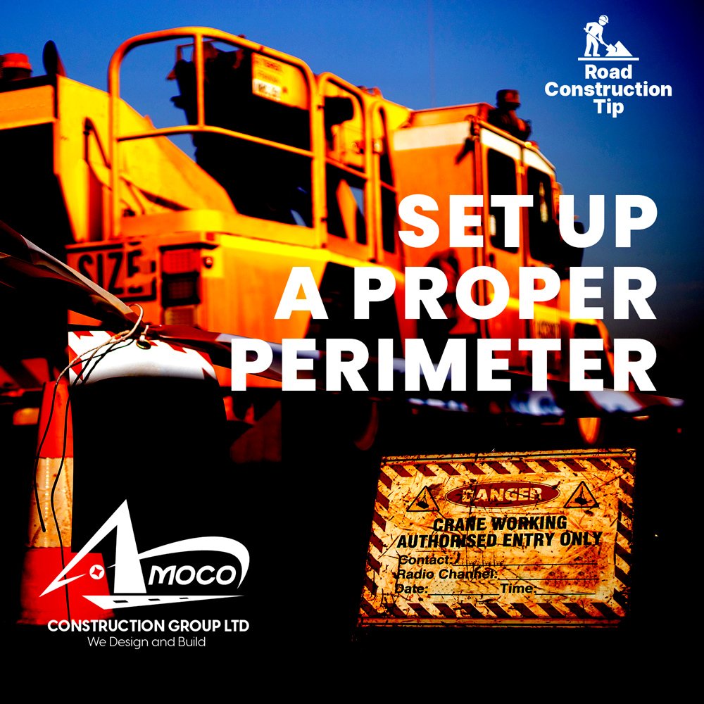 Amoco_group's tweet photo. The worksite should have ample space on all sides for work to be done. Using proper barriers, cones and other barricades ensures drivers know when the worksite begins and ends.
#AmocoGroup #ConstructionTip #SouthSudan https://t.co/LEMvApTM6s