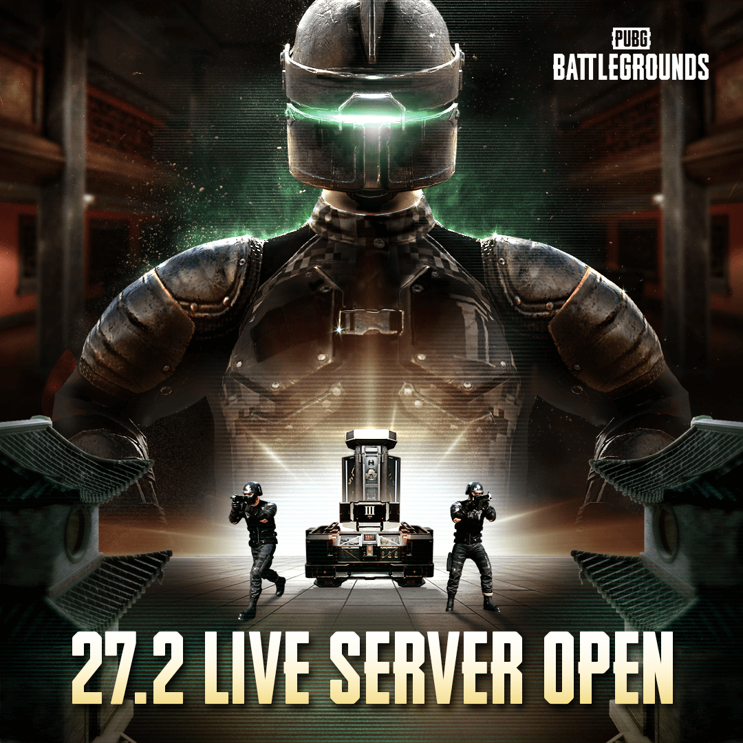 PUBG's tweet photo. Update 27.2 is now LIVE on PC Servers! Get a glimpse of Rondo's exclusive updates you won't want to miss👇

🛒 New System - Market
🛡️ Emergency Cover Flare
🎮 In-Game Challenges System
⚠️ EMP Zone 

📝 27.2 Patch Notes - https://t.co/3q1SBcrT63

#PUBG #BATTLEGROUNDS #RONDO https://t.co/sYZA4TFqKL