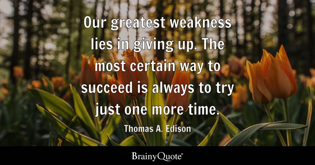 zaidan1076's tweet photo. Do not fear failure but rather fear not trying....... https://t.co/HsaI9tvJyP