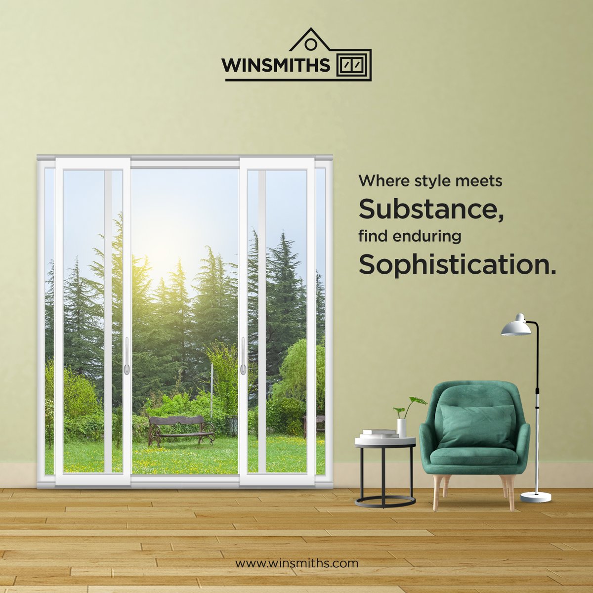 Experience the perfect blend of style and substance, creating an atmosphere of enduring sophistication.
.
.
#winsmiths #windowsdoors #aluminiumdoors #Aluminiumwindows #upvcwindows #upvcwindowsanddoorsprovider