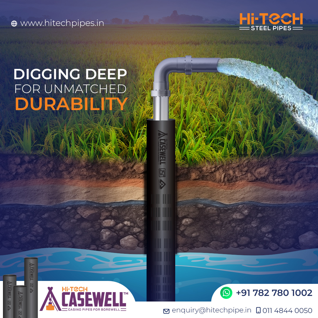 Upgrade your borewell system with Hi-Tech Casewell Pipes! Our cutting-edge technology ensures maximum water flow and long-lasting durability. Invest in quality, invest in Hitech. 💦🛠️
#hitechpipes #steelpipes #erwpipes #AgriculturePipes #gipipes #GPpipes #pipes #construction