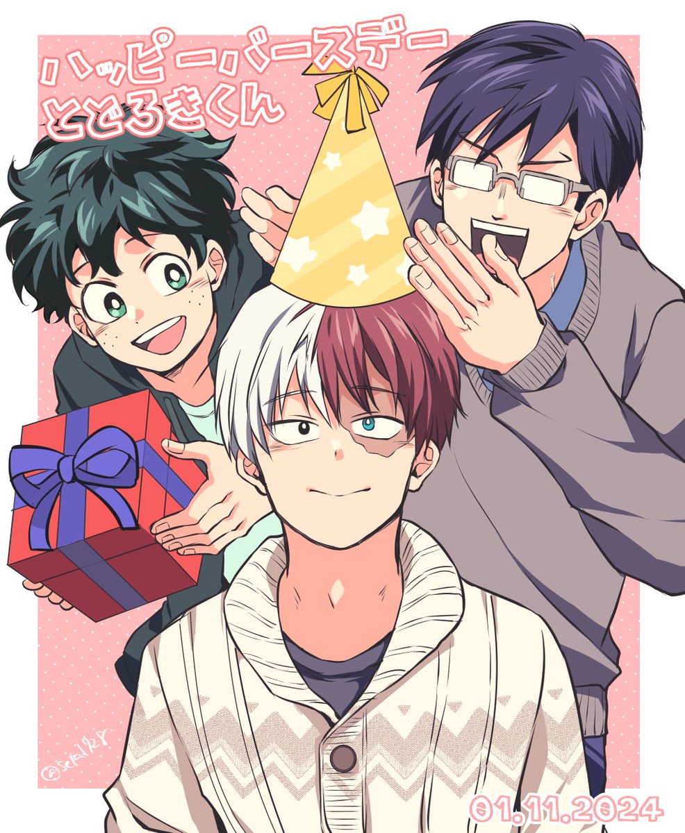 seta1728's tweet photo. 轟くんお誕生日おめでと～～ございます！！🎂
路地裏組が好き🥳
#轟焦凍誕生祭２０２４
#轟焦凍生誕祭２０２４ https://t.co/SeRifVd7US