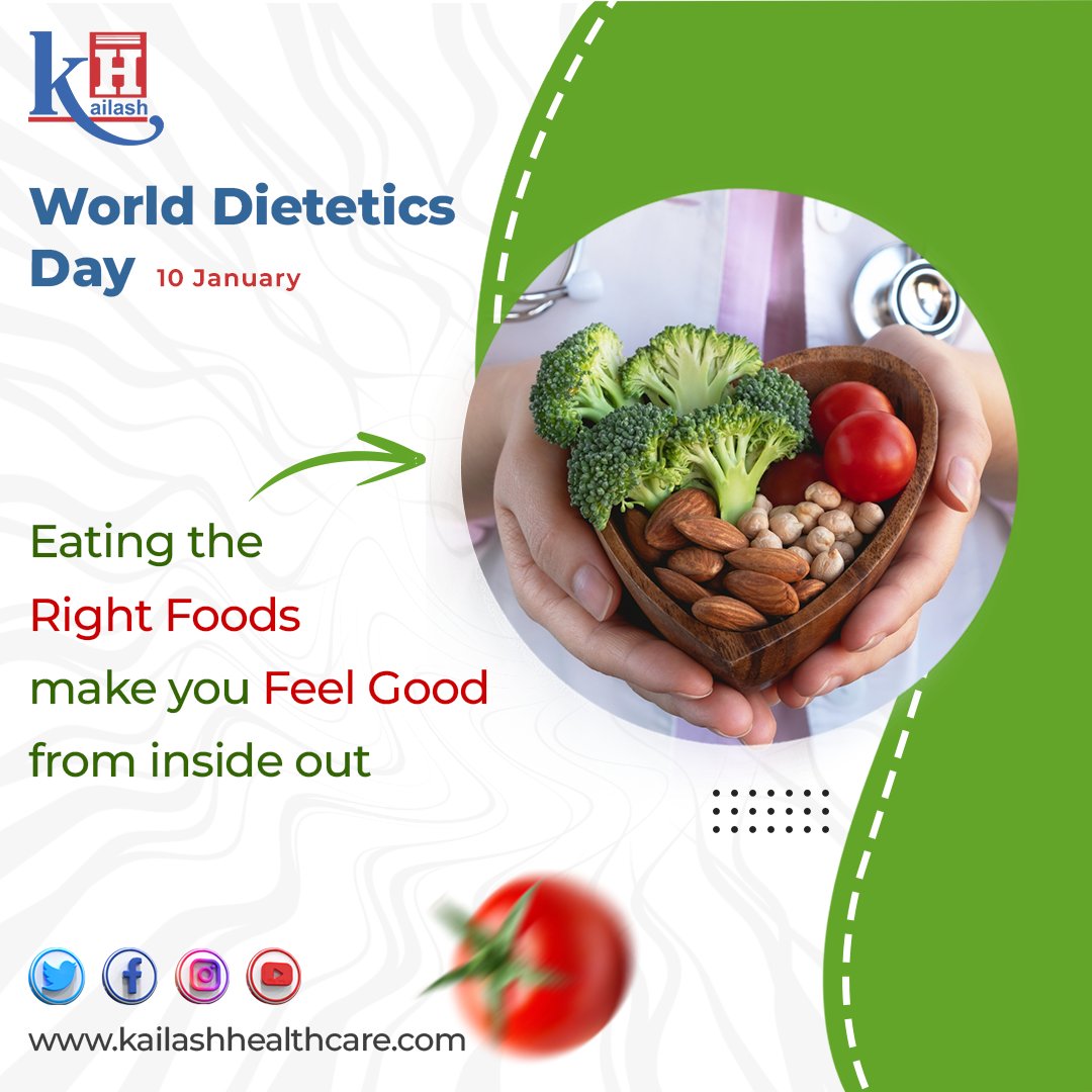 'Food is thy medicine, Medicine is thy food'

On #WorldDieteticsDay, let's pledge to indulge in healthy eating and avoid unhealthy spicy fast foods, to ensure the body gets optimum nourishment.

#diet #dietcare #dietplan #dietitian #dietetics #healthyfoods