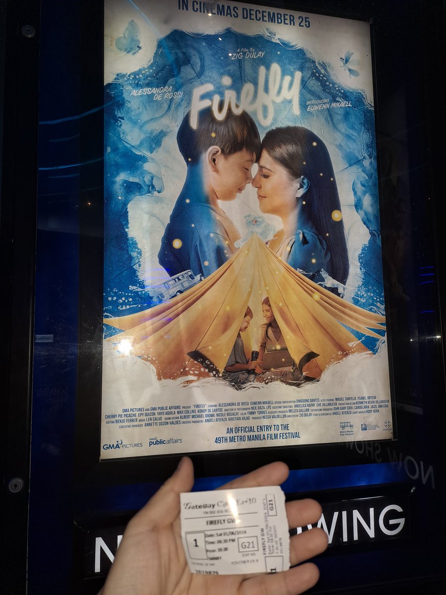 xandz34's tweet photo. fantasy story that showcases the strong bond of a mother and child
to show my appreciation to the actors, the production and the whole team.
#MMFF2023 #Firefly #FireflyMovie #FireflyMMFF
π· Jan 5 @msderossi @MiguelTanfelix_ @YsaOrtega_ @dingdongdantes @Yescppicache @kkydsnts https://t.co/fsX19E5uB9