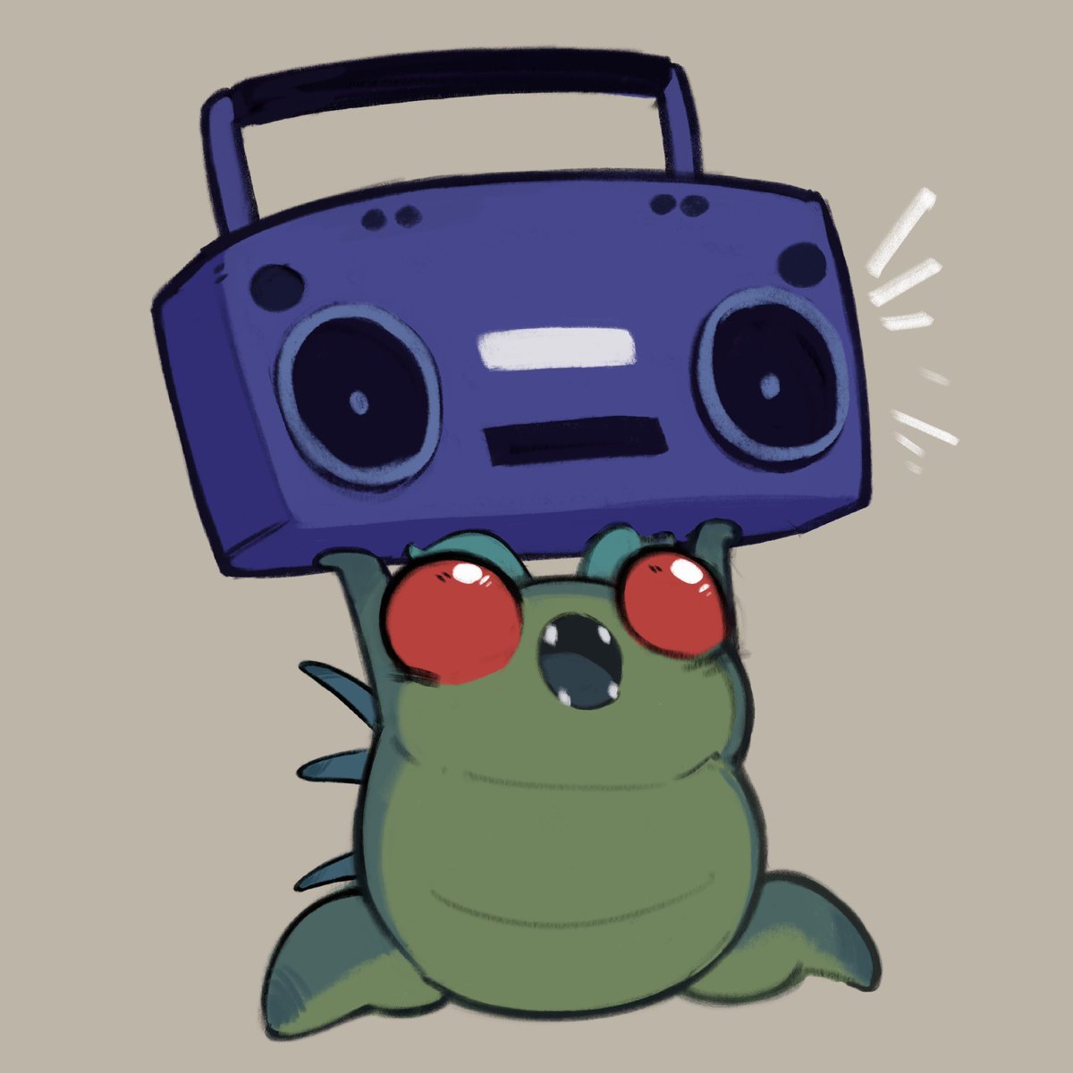 theFireseal's tweet image. Visitors left a box of melodies