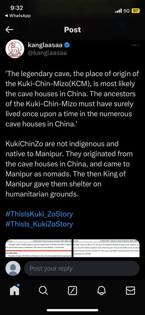 MangGangtae's tweet photo. If I never had a sandal 🩴 I would wish to own one by hook or by crook.
If I don’t have a place to claim my origin I would try to claim where i stay as mine and mark my territory, it’s just animal instinct. Same is with the Kukis they want to claim that they are something by providing and brainwashing people with their distorted history, and making them believe that it is true. 

Adibas can never be adidas 
Pume can never be puma
Nice can never be nike