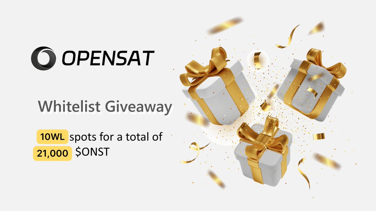 MUA_MUADAO's tweet photo. 🎉MUA x #OPENSET Giveaway🎉

💎 @ins_opensat's innovative exchange interface for fast trading your #BRC20 assets. 

🎁 10 x #WL spots, totaling 21,000 $ONST from #Opensat!

✅To Enter: 
1️⃣ Fw @MUA_MUADAO, @ins_opensat & RT 
2️⃣ Join: https://t.co/dT5BbqPxMg
3️⃣ Visit: https://t.co/0fuXEmQt1s
4️⃣ Leave your BRC20 wallet address below!

⏳ 24 hours only!