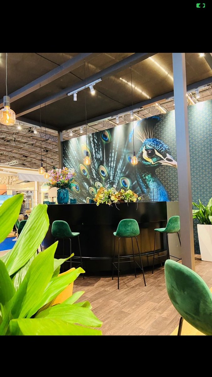 Creaditor's tweet photo. Peacocktailbar #Horecava2024 🦚🍹 https://t.co/Wg9pq4uPov