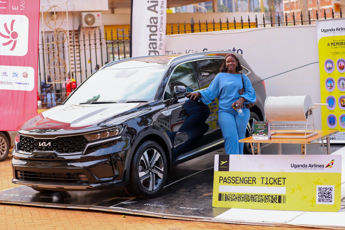 kia_uganda's tweet photo. Congratulations to the lucky winner from our recent Christmas campaign in partnership with Village Mall Bugolobi. She won herself an incredible 10-day drive with a fully fueled &amp; insured Kia Sorento . Thank you to everyone who participated &amp; making this campaign unforgettable. https://t.co/2AZtkepc79