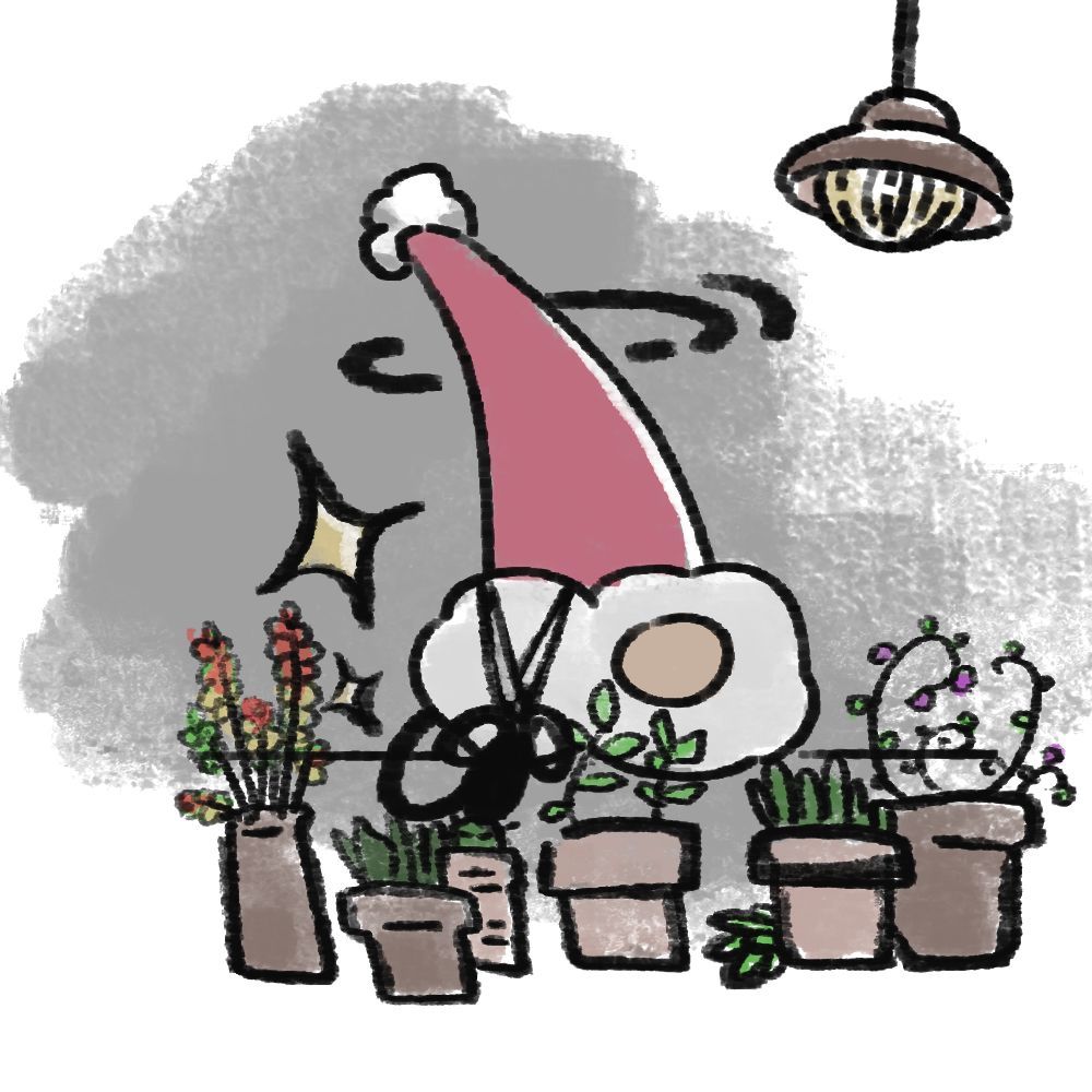 BarIslandGame's tweet photo. Mischievous Helper #1
Who was so enthusiastic and helpful while Gnome Grandpa was garnishing* that they put so many garnishes for Grandpa (but isn't this too much? Can this drink still be served? ( • ̀ω•́ )

*Garnish refers to the decorations placed on cocktails. 

#BarIsland https://t.co/ZyFf01nG9M