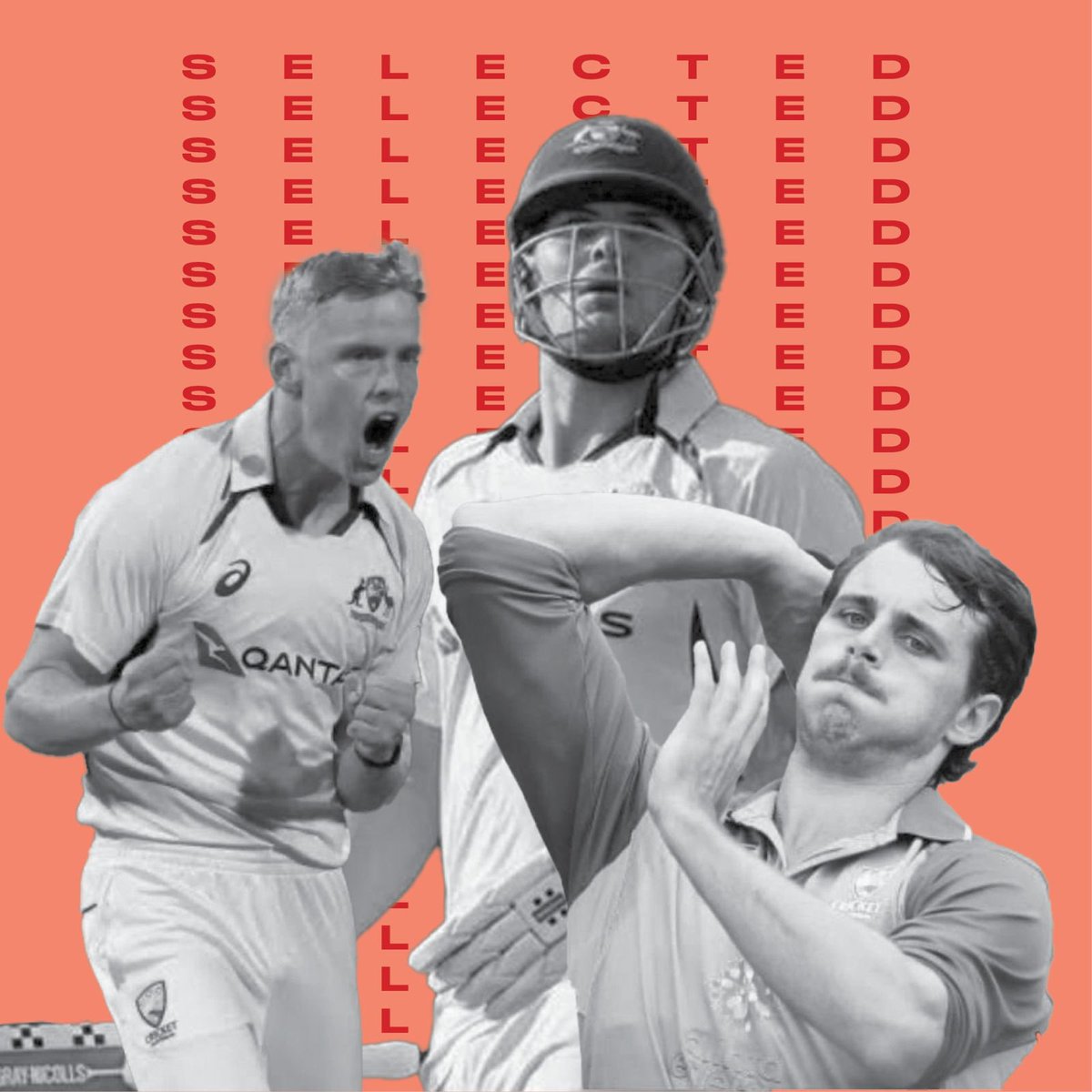 Big day with Lance Morris, Aaron Hardie and Nath Ellis being selected for the Aus OD squad to face West Indies #forthewin