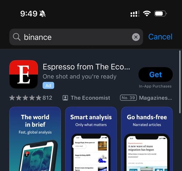 AmmyLehal's tweet photo. #Binance, #Huobi, #Kucoin, #GateIO are no longer available on IOS app store for Indian users.
#crypto #CryptoNews #CryptoEducation #btc #cryptoindia #indiacrypto https://t.co/u9CJr4Cwcq