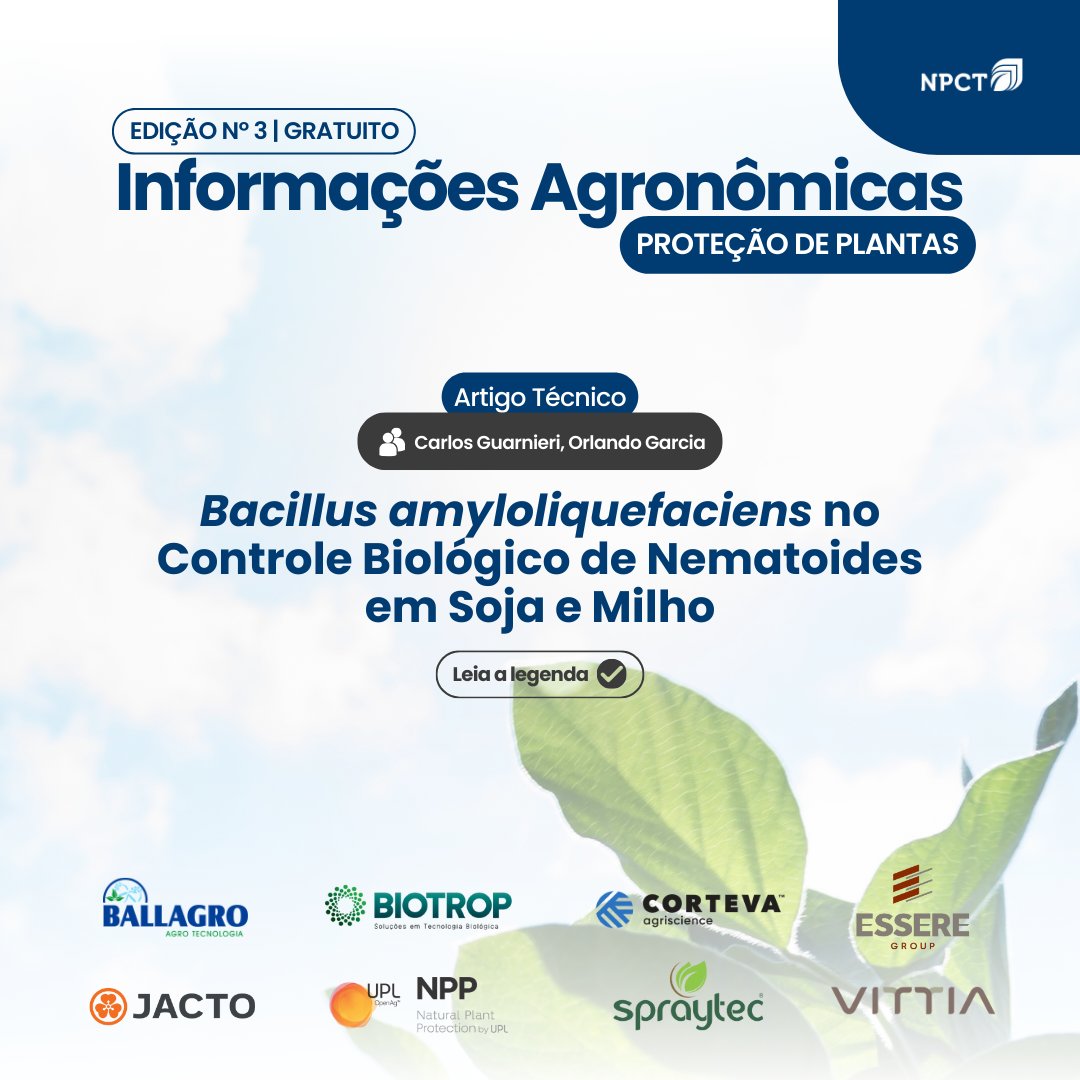 📍 Leia o artigo completo em npct.com.br/IAProtecao.

#NPCTBrasil #ProteçãodePlantas #InformaçõesAgronômicas