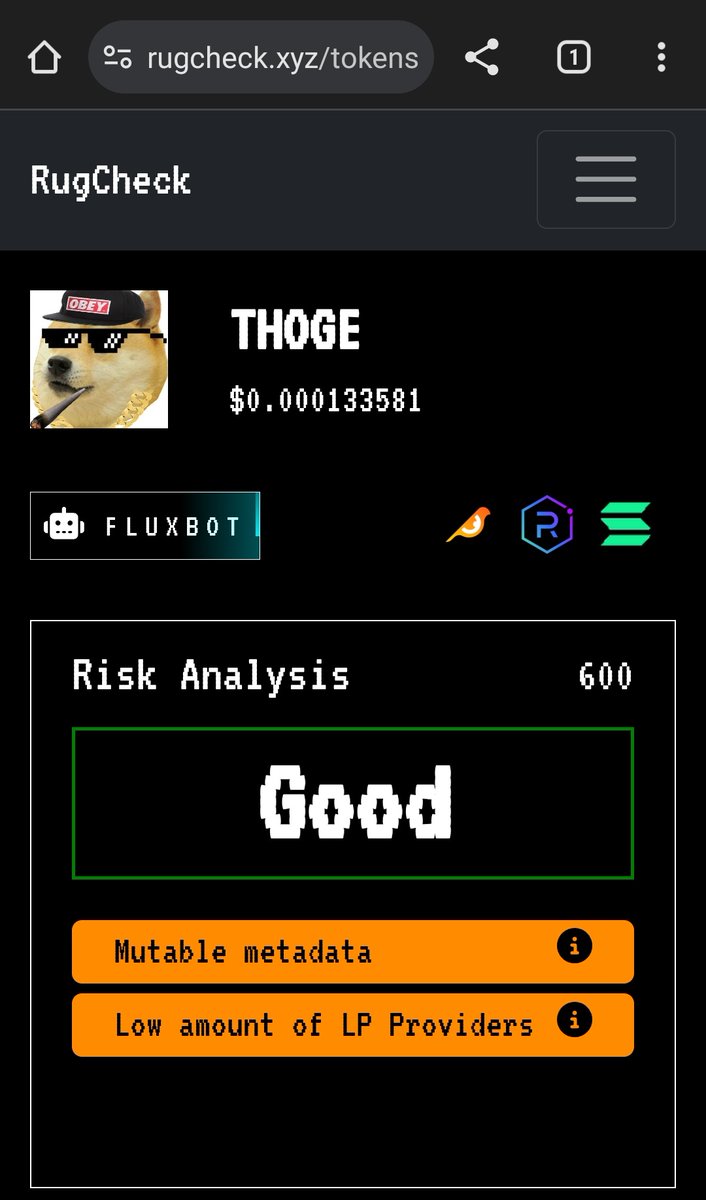 THOGE_SOL's tweet photo. $THOGE $Solana
LOW MC: 12K π
LOW SUPPLY: 100Mπ
https://t.co/GyluvITJmq
8MKXazAVfRQqp9FYFzqhucgKamCHzbrtysXRPMXcDcJ9
https://t.co/Stxf5ENNQy
#THOGE #Bitcoin #ETFApproval #Solana #memecoins #Memecoinseason https://t.co/yjRZM55X3c