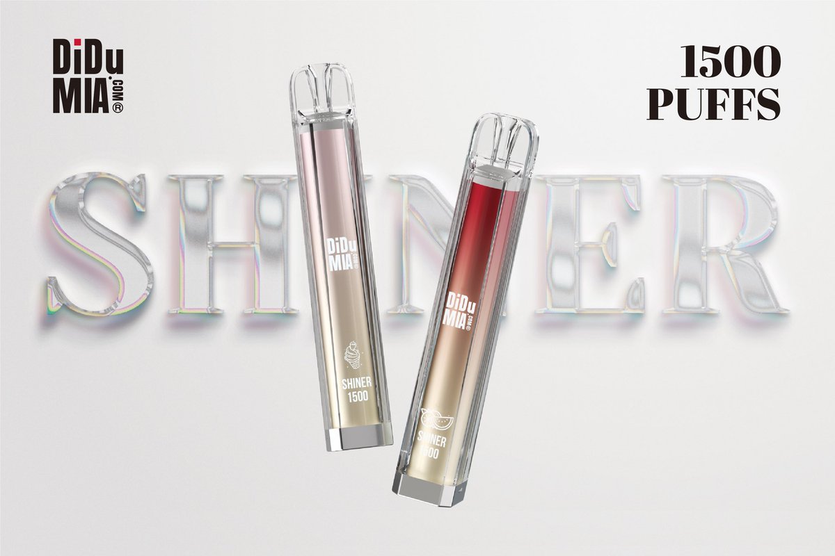 Didumia_Tech's tweet photo. New Series~
SHINER  POPMATE MEMOBOX HOOKPOP
#cigarette #Vaping vape my way
Slender Stylish Simple Durable https://t.co/Fd1VjCfZO5