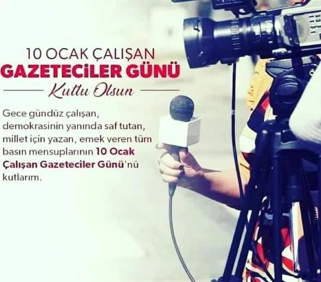 Haber peşinde gece gündüz demeden çalışan kardeşlerimin
Bu anlamlı günleri
Kutlu olsun.