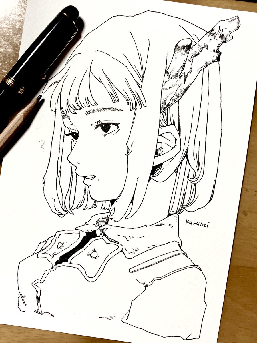 【原画】No.182 wi1y 【手描き アナログ ペン画 イラスト】 原画】No.182 wi1y 【手描き アナログ ペン画 イラスト】 原画