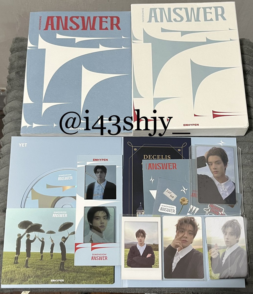 i43bini_'s tweet photo. [ #i43shjy_sells ]

wts Ifb ph enhypen 

JAKE SET:
enhypen dimension: answer yet version album &amp; jake pcs + d:a jake wv japan pob

₱1,100 dop, 950 payo
mint condi
unsealed but complete inclu 
prio payo
mod: jnt

t. jungwon heeseung jay jake sunghoon sunoo niki da yet ver jake pc https://t.co/L9q5jZokAj