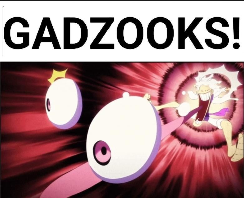outcastParamed's tweet photo. GADZOOKS #2! I'll even toss in a
wowie zowie for comedic effect. https://t.co/gXPBAP6leU