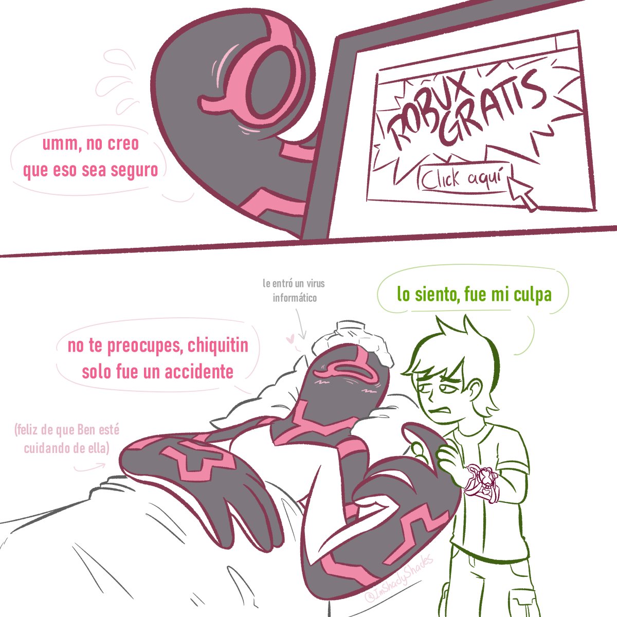 ImShadyShades's tweet photo. 721

la idea inicial era algo gracioso pero termino siendo más tierno, aún tengo varias ideas que dibujar de éste AU

(AU creado por @TrixTheAlien) 

#Chaquetrix #Ben10 #ben10fanart https://t.co/uiPP2gjhoK