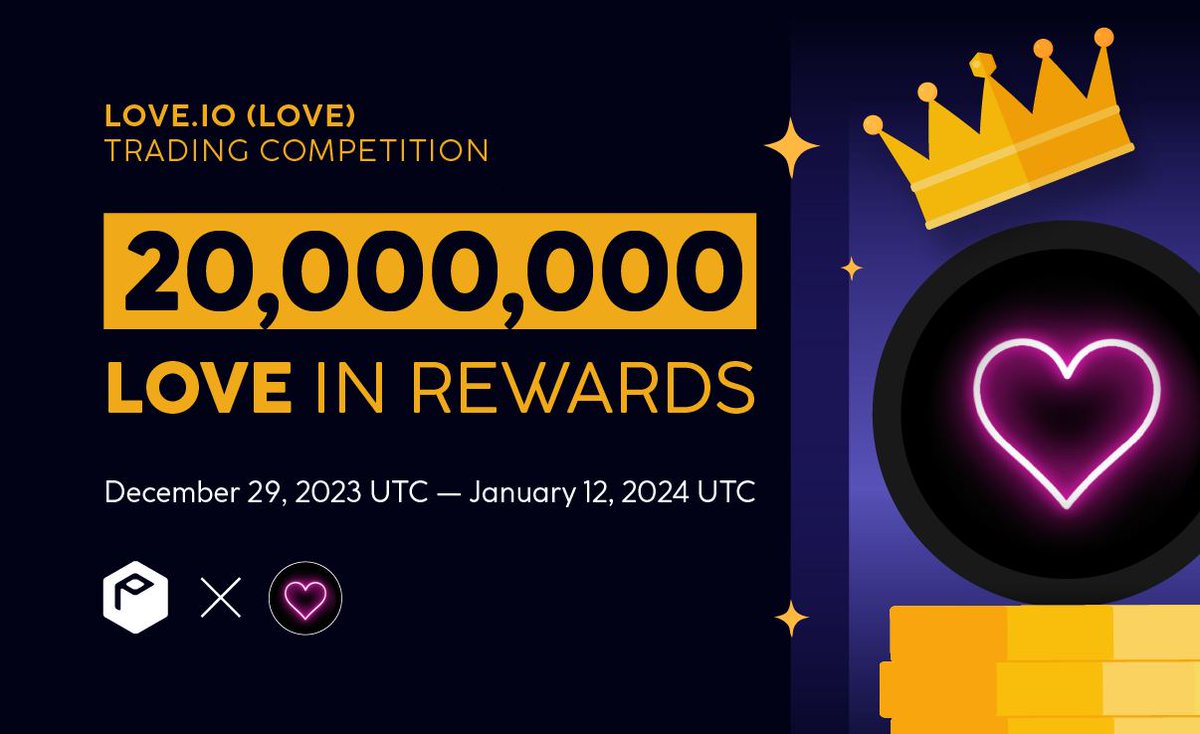 Crypto_Alerts7's tweet photo. Spread LOVE In Our Latest Trading Competition

20,000,000 LOVE is ready for you in another exciting Trading Competition!
JOIN PROBIT Global.
https://t.co/LZlGEWmG96 https://t.co/ZT6hawpTF5