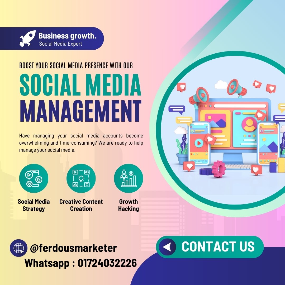 ferdousmarketer's tweet photo. Social Media Management 🔥🥀
#socialmedia #socialmediamarketing #socialmediatips #socialmediastrategy #socialmediamanager #socialmediamanagement #socialmediamarketingtips #socialmediamom #socialmediatip #socialmediaagency #socialmediaexpert #socialmediatraining #socialMediaInflue https://t.co/dKYYd0sB8b