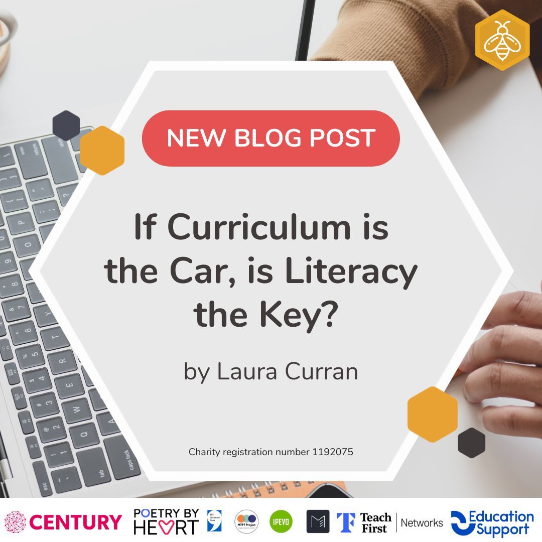 New blog post ⭐️

<a href="/LauraCurranBun/">Laura</a> shares her article with Litdrive members: ‘If Curriculum is the Car, is Literacy the Key?’

Read it here: buff.ly/3Sb8lSM 

#LitdriveCPD #TeamEnglish <a href="/Team_English1/">Team English</a>