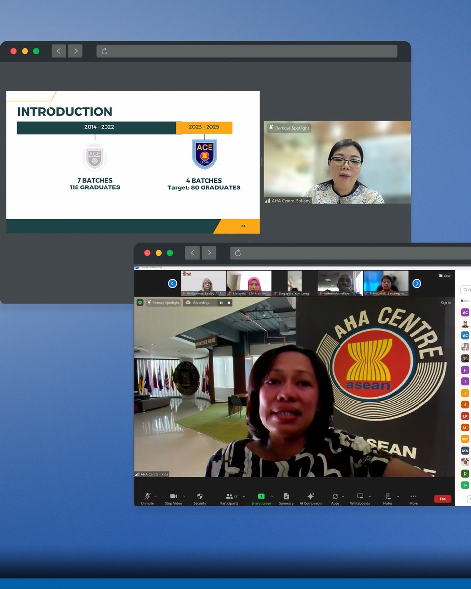 AHACentre's tweet image. Kicking off Batch 1 of the #AHACentre #ACELEDMP #MiddleLevel! 20 mid-level officers from #ASEAN Member States begin a 2-month course to boost disaster management skills. On-site sessions start Feb 2024.

ACE LEDMP is supported primarily by the Government of Japan through #JAIF