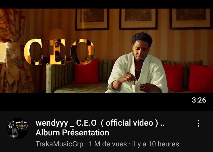 UneInfos's tweet photo. 1M Views pou #Wendyyytraka https://t.co/JalmBJhMMr