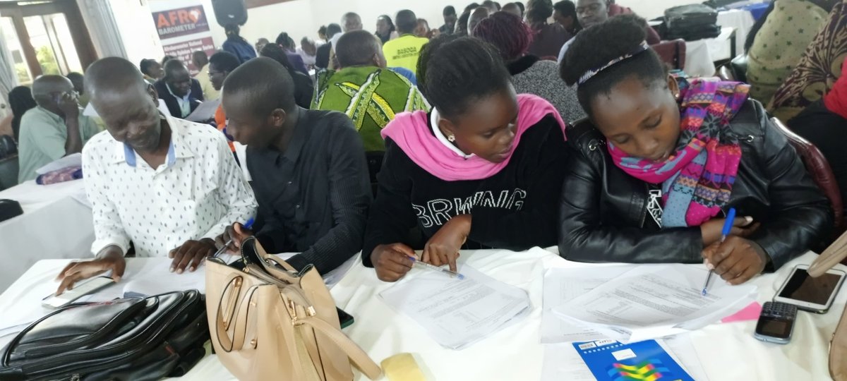 Nang3linah's tweet photo. @afrobarometer Day 3 #ABR10trainingUganda breaking away into local languages and continuing familirising the tool in respective local languages.
@hatchileconsult @franciskibirige @sbalongo @jssebunya
#VoicesAfrica
#ABRound10
#ABUganda https://t.co/QTVlLFx31J