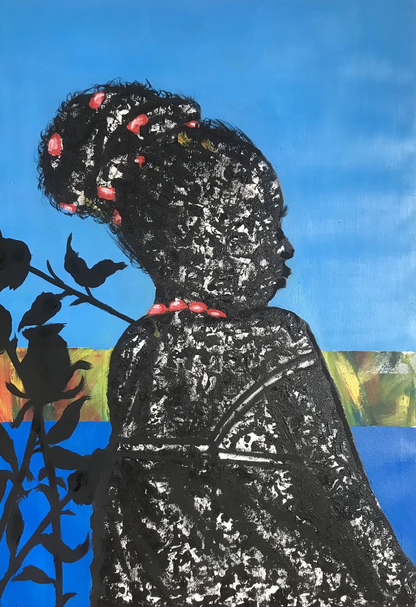 Lammie_Art01's tweet image. Dear Twitter users, I’m asking for 2 seconds of your time today to help RETWEET my art. 😊❤️🙏🏾

She’s 26 | Tiwa