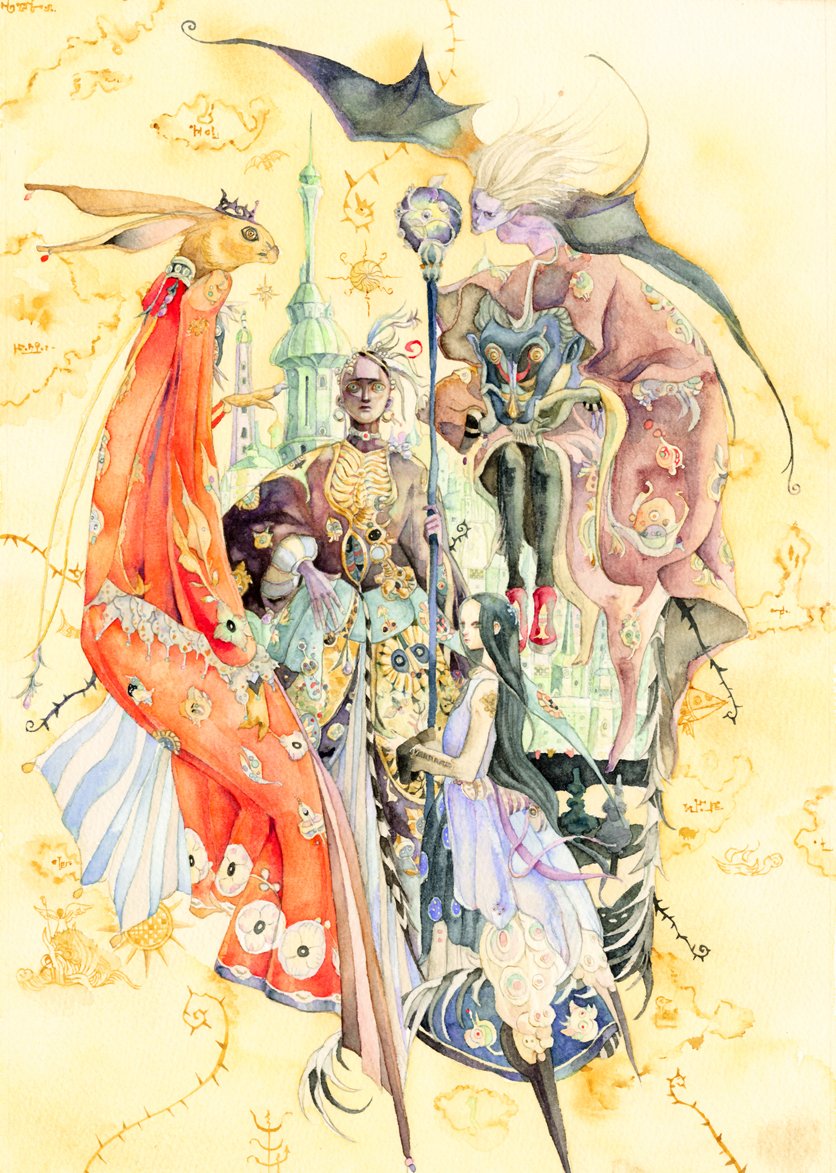 「」|橋賢亀(はし　かつかめ) katsukame hashiのイラスト