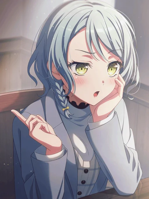 ジト目だし反転すると本当におねーちゃんそっくり 