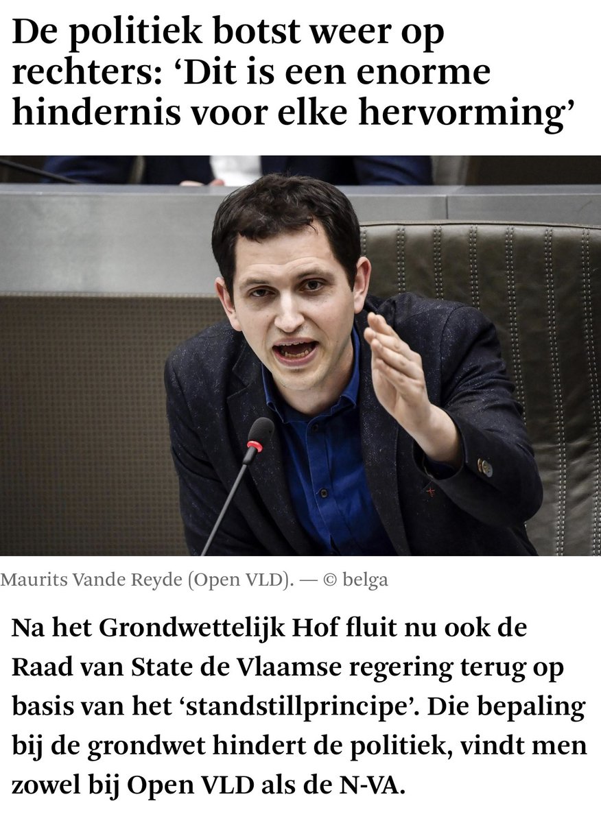 JeremieVaneeckh's tweet photo. Die vervelende rechtstaat toch: deel 123 voor @openvld en @de_NVA.

Ze vinden het onaanvaardbaar dat de grondrechten v mensen met een handicap beschermd worden.

Voordeel vd duidelijkheid. Mensen met zorgnoden moeten niet op deze Vlaamse regering rekenen.

https://t.co/ITUFK6tdcI https://t.co/cQ2RXALGgG