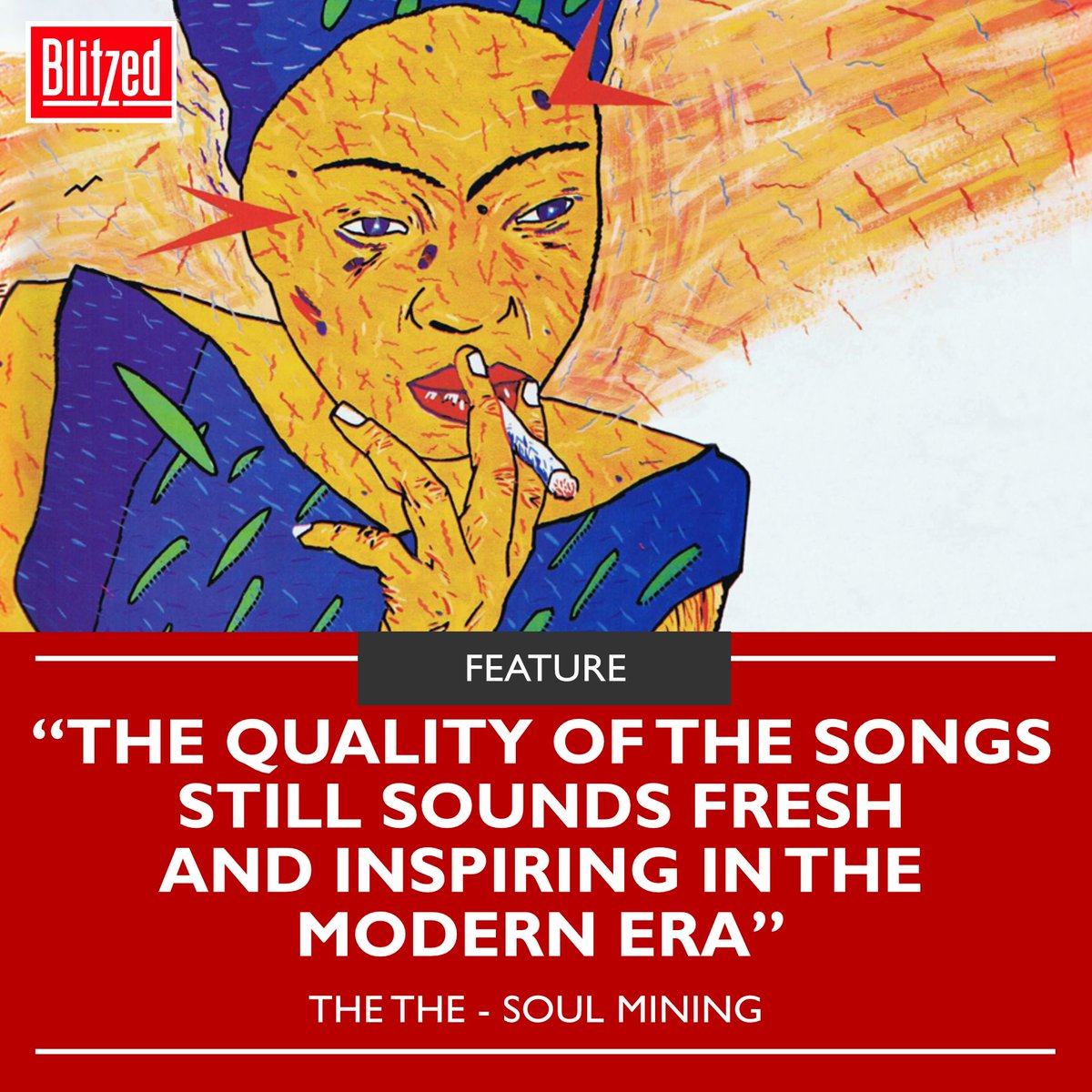 blitzed80smag1's tweet photo. In the January Blitzed, we celebrate the 40th Anniversary of @officialthe_the album 'Soul Mining' with a special retrospective feature.

Order issue 12 of Blitzed today:
https://t.co/mc3W9nL2fA

#thethe #soulmining #blitzed https://t.co/YgNiyK7EO9