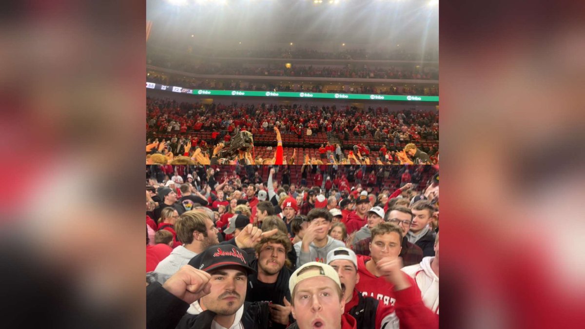 Court stormin’ #gbr