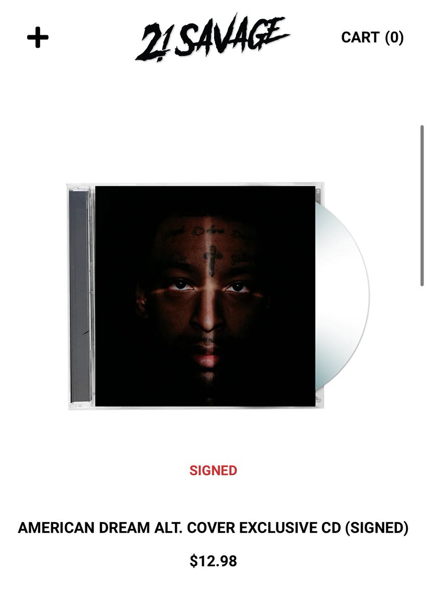 21 Savage American Dream 未開封レコード