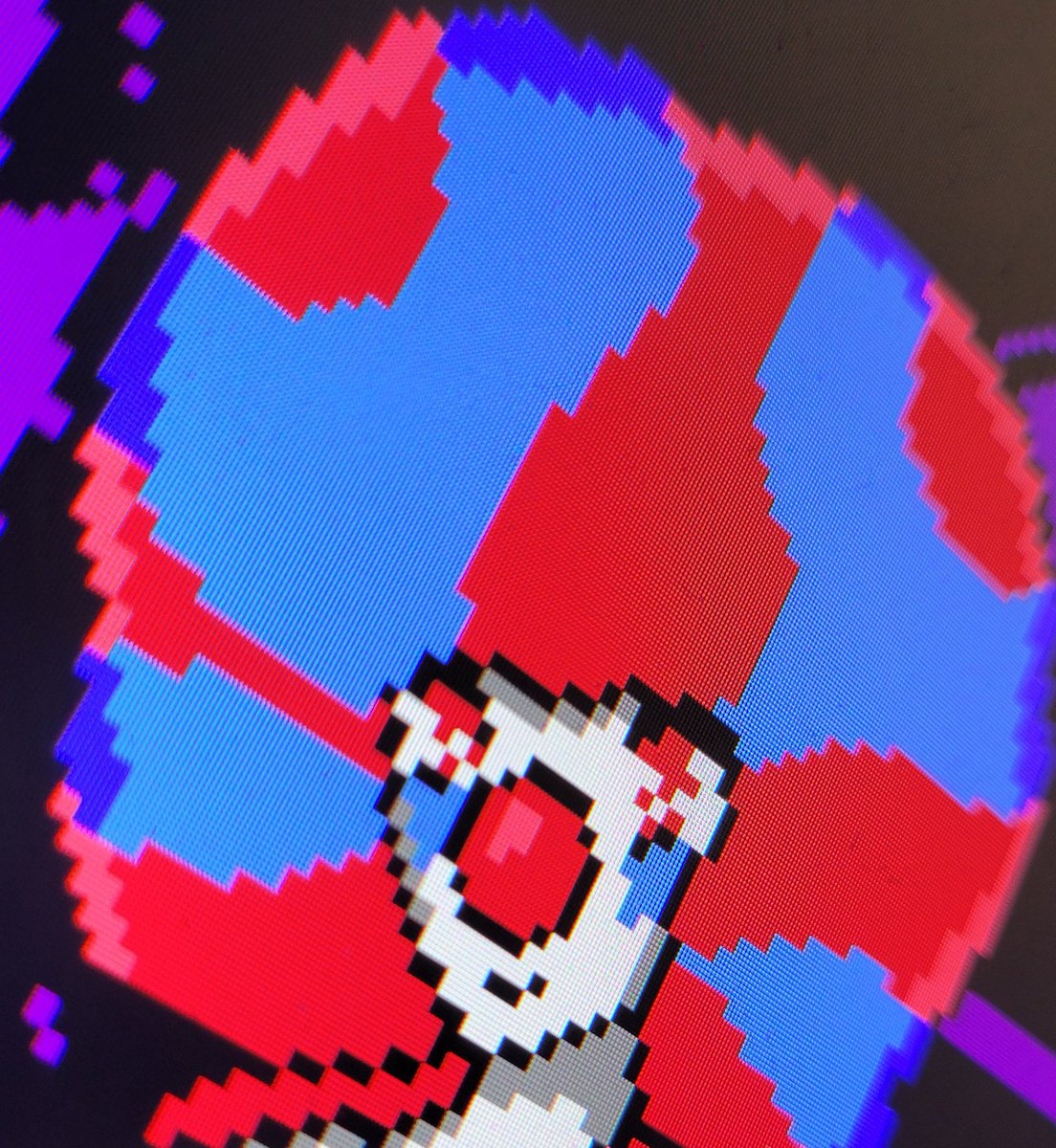DarkLightGamePR's tweet photo. "Nice to meet you!" 🤡 https://t.co/kM2ZcWaa91