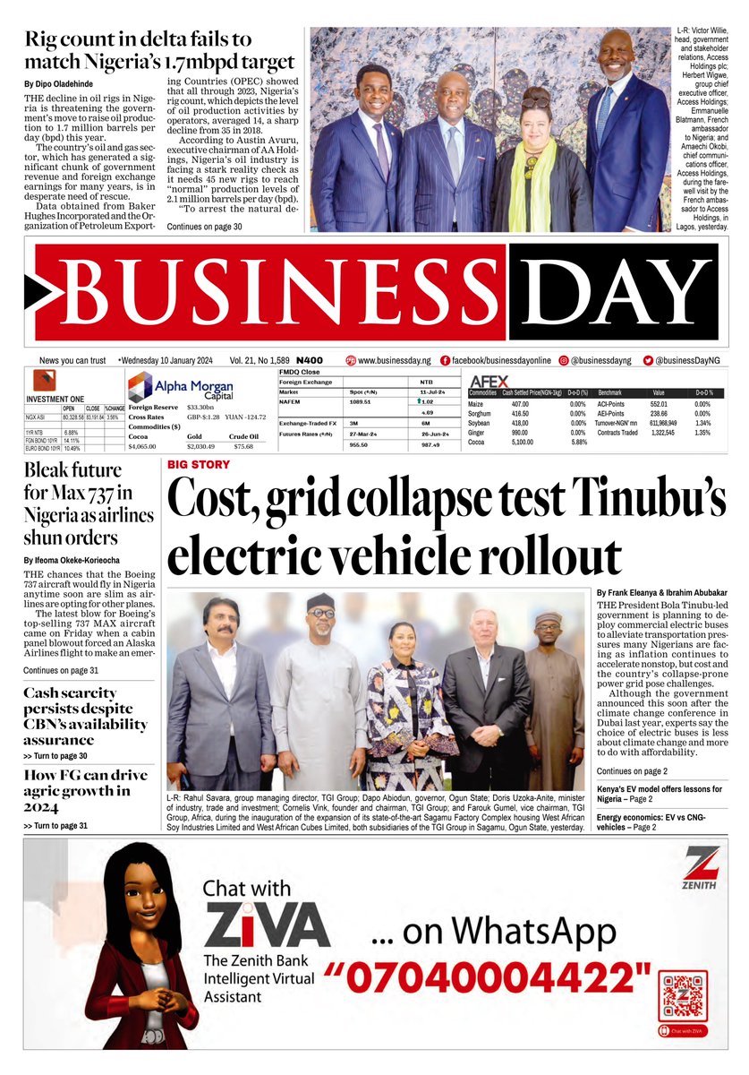 JMVCNetwork's tweet photo. 10 | 01 | 2024
#Newspaper #Headlines https://t.co/QdBDY7Fbf0