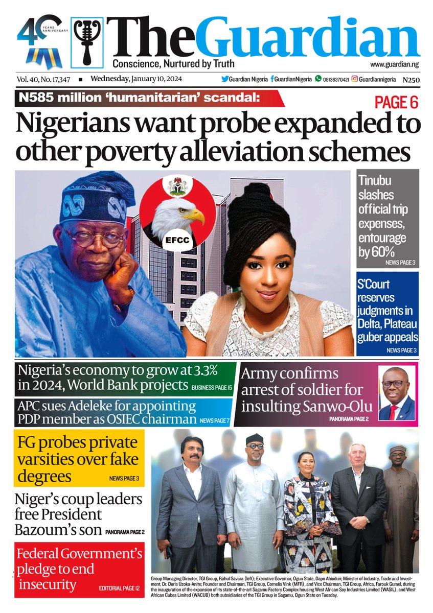 JMVCNetwork's tweet photo. 10 | 01 | 2024
#Newspaper #Headlines https://t.co/QdBDY7Fbf0