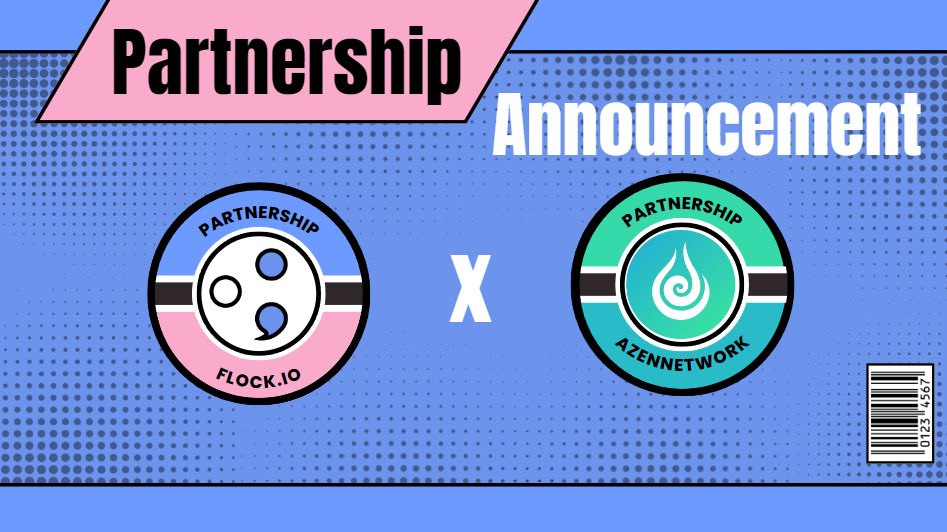 🔥 Partnership Announcement: FLock.io x @azen_network 🔥

🤖️ Azen Network, an AI-powered decentralized social media marketing solution, lets individuals and businesses turn connections into currency. 

Join us to start a new era of #AI!

#FLock #AzenNetwork #web3