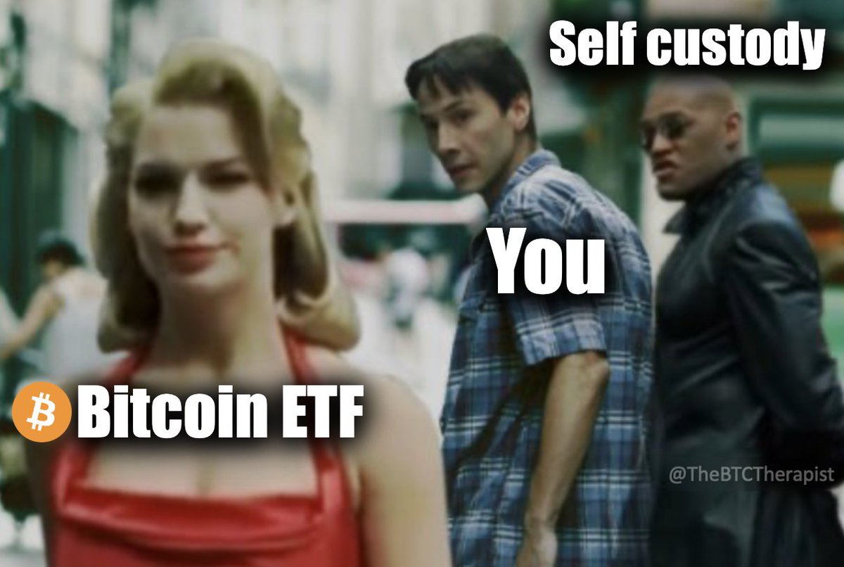 TheBTCTherapist's tweet photo. Choose wisely. #BTC https://t.co/tMdzu8yWGP