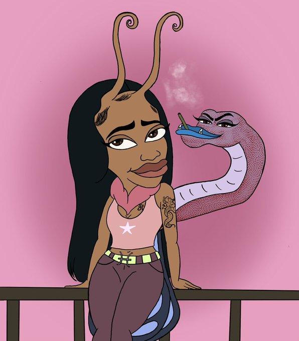 So obsessed with the drawing my friend made of me as a love bug/hate worm from Human Resources. If you<a href="/tag/newprofilepic"class="tags"><span>#newprofilepic</span></a>